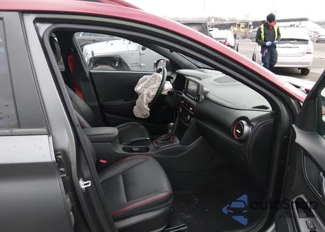 2019 Hyundai Kona Iron Man from USA, damaged, VIN KM8K5CA51KU315211